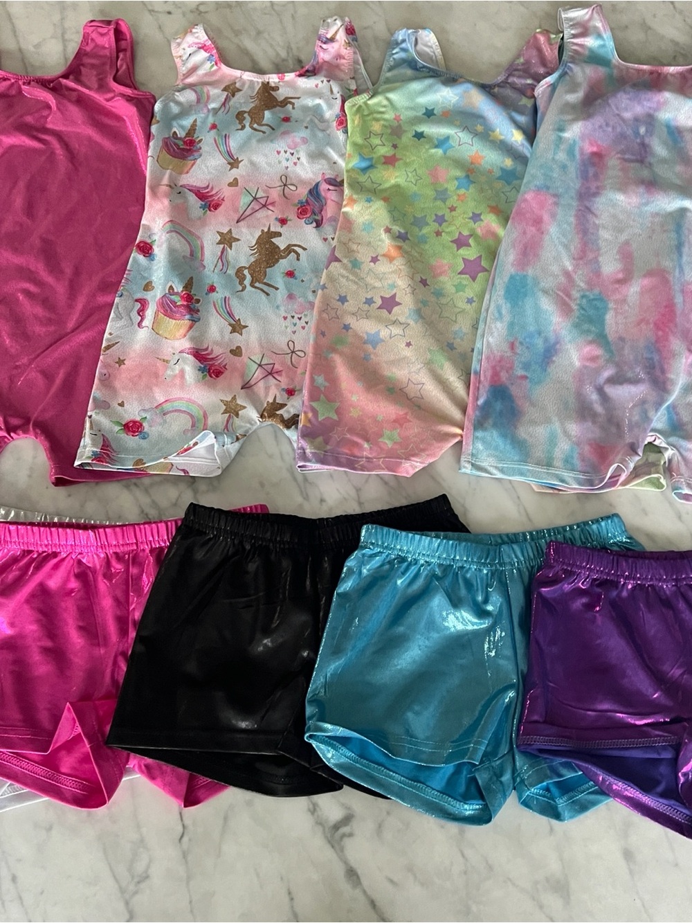 Girls Gymnastics 9 Piece Bundle